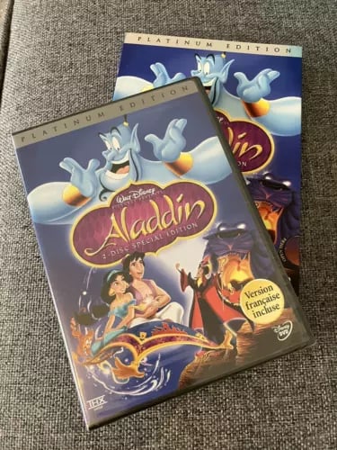 Walt Disney Aladdin - Platinum Edition 2-Disc DVD Brand New Walt Disney Aladdin - Platinum Edition 2-Disc DVD Brand New