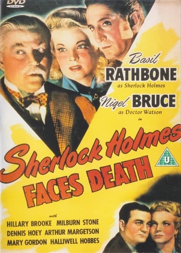 Sherlock Holmes Faces Death - Basil Rathbone, Nigel Bruce - Region 2 DVD Brand New
