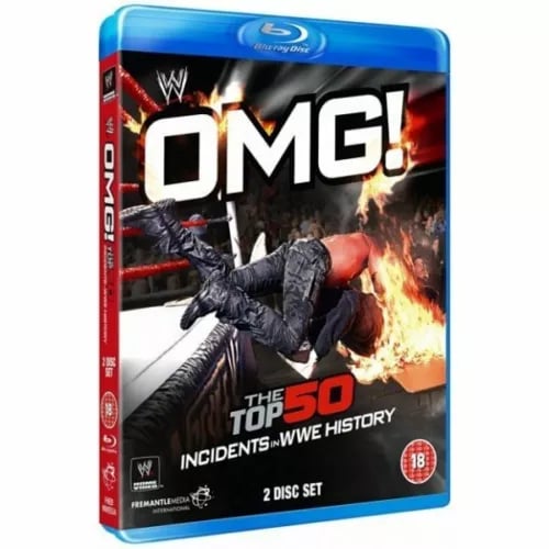 WWE Omg - The Top 50 Incidents In WWE (Blu-Ray) Brand New WWE Omg - The Top 50 Incidents In WWE (Blu-Ray) Brand New