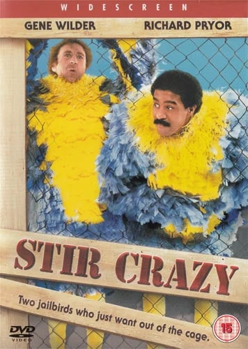 Stir Crazy (1980) – DVD med Gene Wilder & Richard Pryor