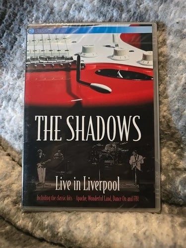 THE SHADOWS LIVE IN LIVERPOOL DVD- And Brand New