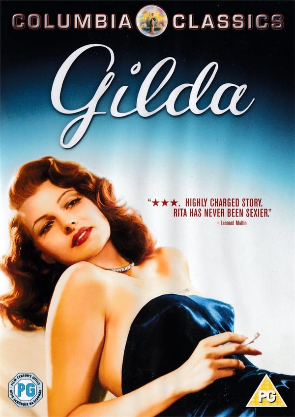 Gilda - Rita Hayworth, Glenn Ford (Columbia Classics) - Region 2 DVD Brand New