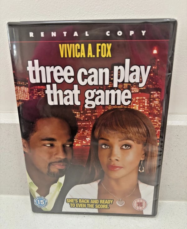 Three Can Play That Game Vivica A. Fox DVD Factory Brand New