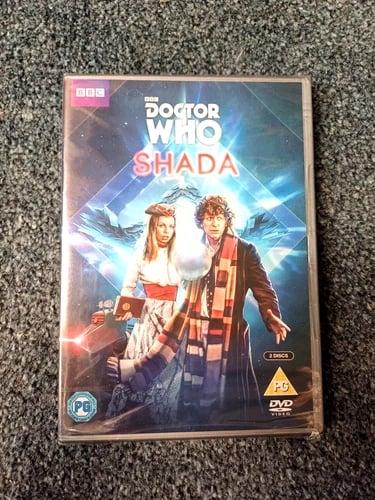 DOCTOR WHO SHADA DVD Tom Baker Animated 2 Discs. Silver Case - Brand New