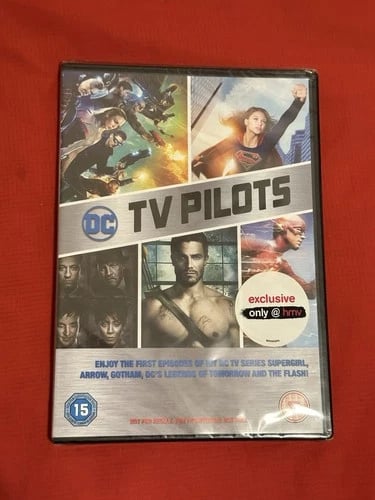 Promo DVD - DC TV Pilots, HMV Exclusive The Flash Arrow Gotham Supergirl Brand New