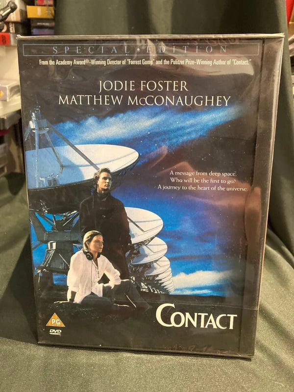 Contact (DVD, 1998) (original snapper case) Special Edition Brand New