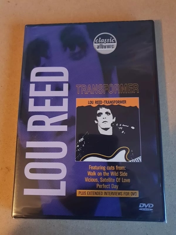 Lou Reed - Transformer DVD Andy Warhol Velvet Underground - And DVD Brand New