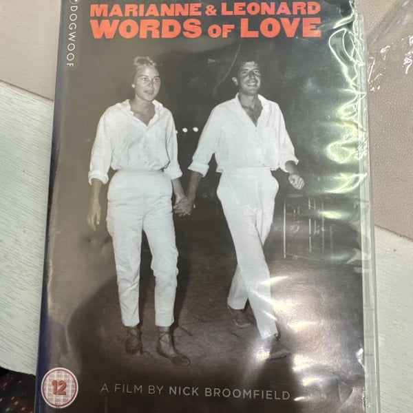 Marianne & Leonard: Words of Love (DVD) Leonard Cohen Marianne Ihlen Brand New