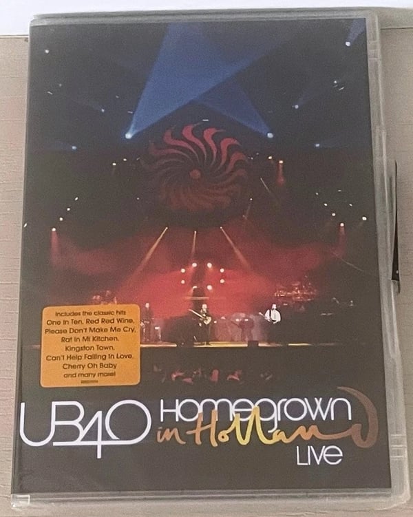 UB40 Homegrown in Holland Live DVD (2004)