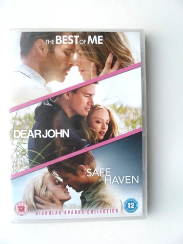 THE BEST OF ME/DEAR JOHN/SAFE HAVEN, 3 DVD BOXSET. BRAND . Brand New
