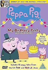 Peppa Gris: Min Bursdagsfest og Andre Historier [Volum 5] DVD