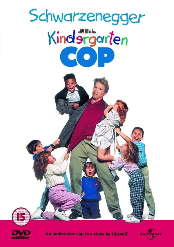 Kindergarten Cop DVD - Actionkomedie med Arnold Schwarzenegger