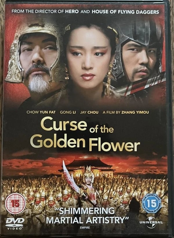 Curse of the Golden Flower Chow Yun Fat 2007 DVD Brand New