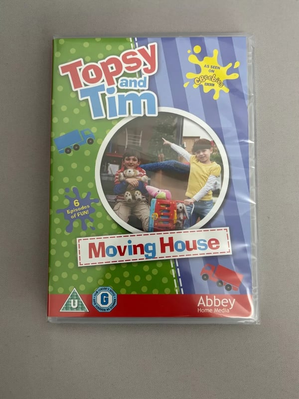 TOPSY AND TIM: MOVING HOUSE DVD Brand New