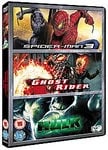 Spider-Man 3/Ghost Rider/Hulk [DVD] Brand New
