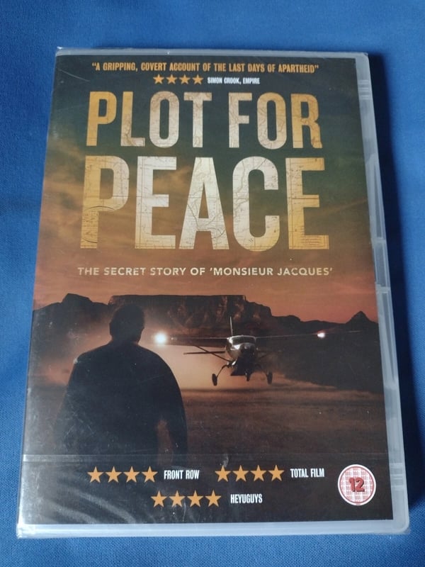 PLOT FOR PEACE (2013 Documentary) DVD JEAN-YVES OLLIVIER R2 Brand New