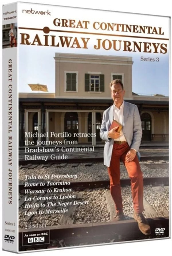 Great Continental Railway Journeys - Series 3 DVD Michael Portillo Brand New