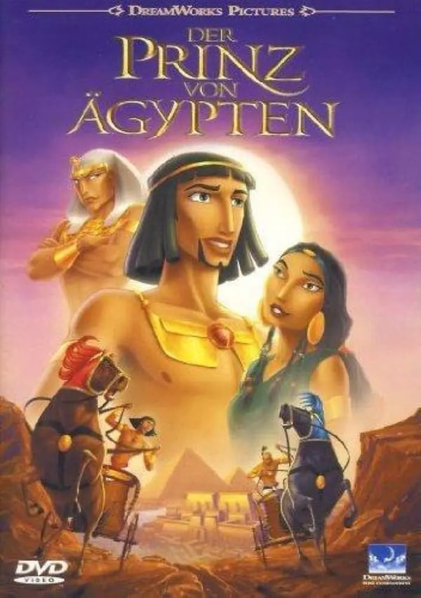 Prinsen av Egypten - Animerad DVD (2001)