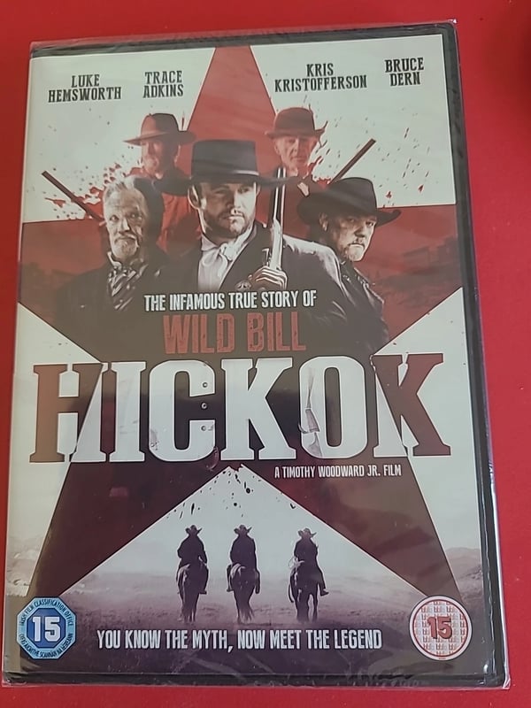 Wild Bill Hickok DVD med Luke Hemsworth, Trace Adkins