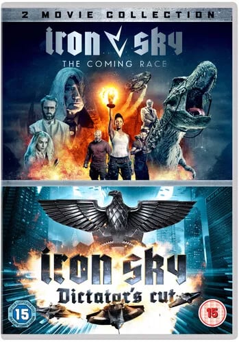 Iron Sky 1 & 2 DVD (2019) Julia Dietze, Vuorensola (DIR) 2 disker