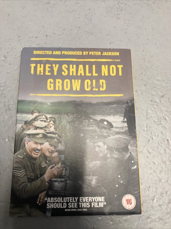 They Shall Not Grow Old - DVD (2018) They Shall Not Grow Old - DVD (2018)