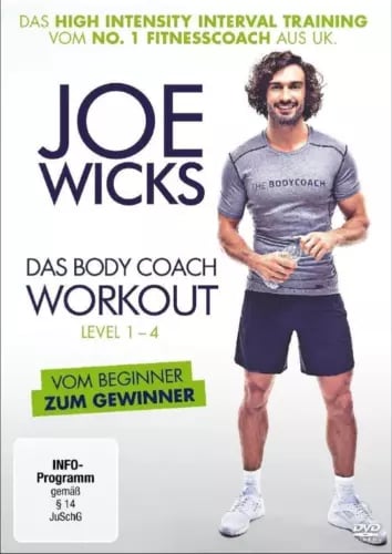 Joe Wicks: Body Coach Workout Niveau 1-4 (DVD) Joe Wicks: Body Coach Workout Niveau 1-4 (DVD)