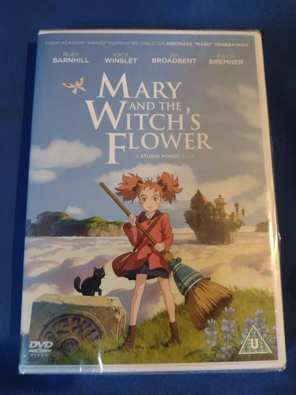 MARY AND THE WITCH'S FLOWER (2017) DVD Brand New