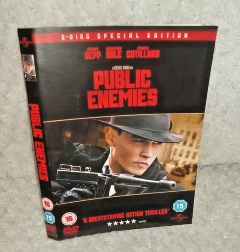 Public Enemies DVD (2009) med Johnny Depp