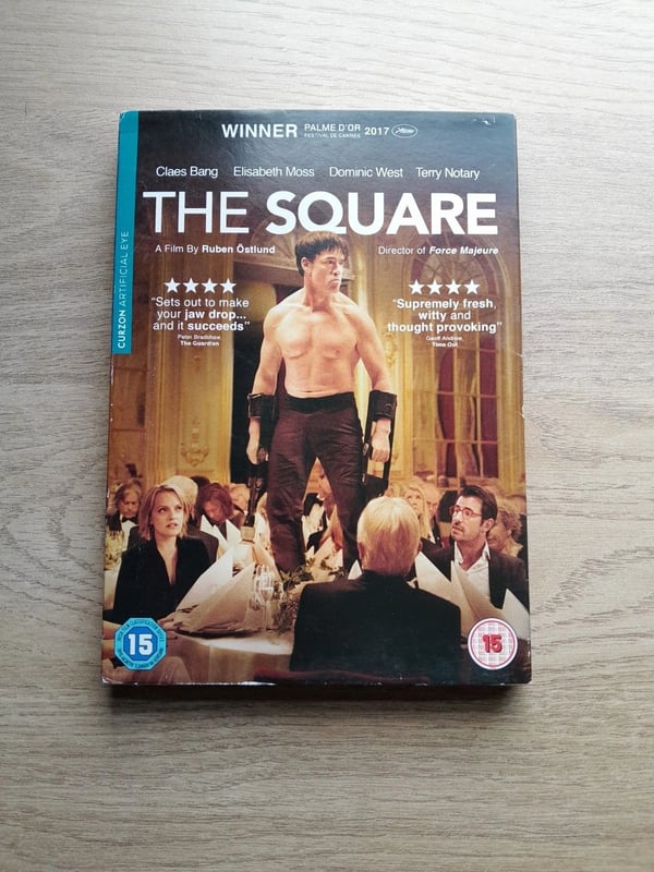 The Square DVD With Slip Cover And Brand New