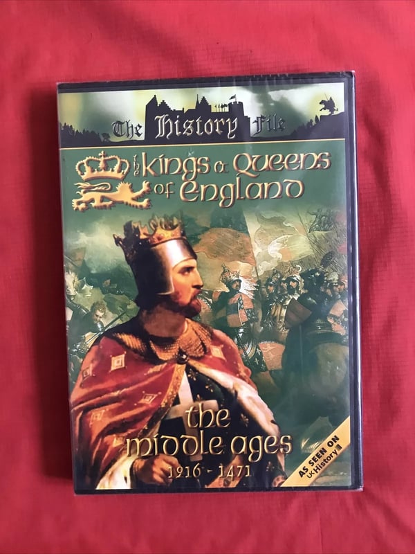 The Kings and Queens of England: The Middle Ages DVD (2005) cert E Brand New