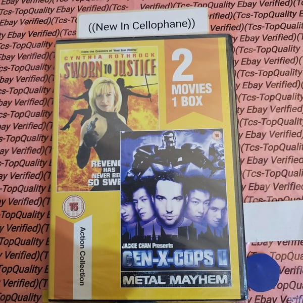 Gen X Cops II / Sworn to Justi (DVD) Brand New Gen X Cops II / Sworn to Justi (DVD) Brand New