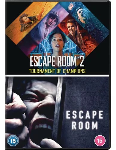 Escape Room/Escape Room: Tournament of Champions DVD (2021) Taylor Russell, Brand New