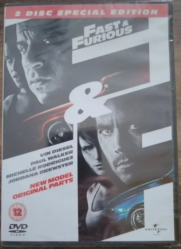 Fast & Furious - 2009 DVD - 2 Disc Special Edition - Brand New