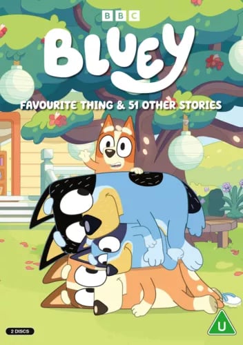 Bluey: Suosikkiesine & 51 muuta tarinaa (DVD) Bluey: Suosikkiesine & 51 muuta tarinaa (DVD)