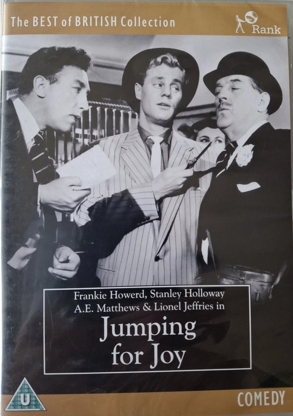 Jumping for Joy (1956) DVD Frankie Howerd, Lionel Jeffries