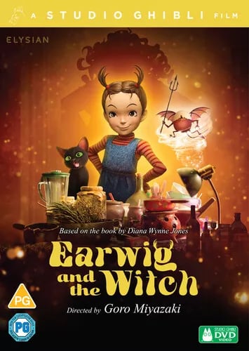 Earwig and the Witch DVD (2021) Goro Miyazaki cert PG Brand New Earwig and the Witch DVD (2021) Goro Miyazaki cert PG Brand New