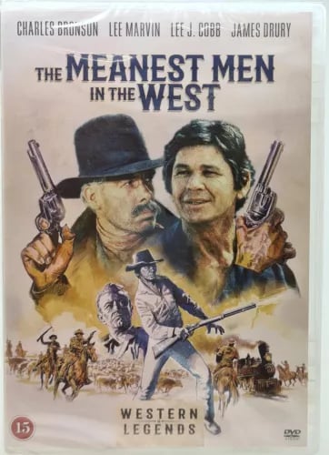 DVD - Meanest Men In The West (Engelsk tale)