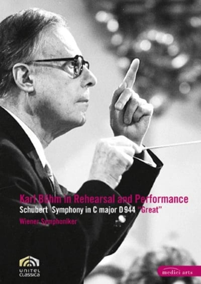 Karl Böhm i prøve og fremføring: Schubert (DVD, 2009)
