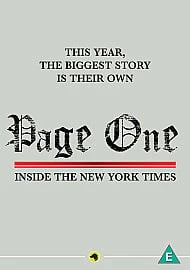 Page One: Inside the York Times [DVD] Brand New