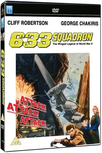 633 squadron DVD (2019) George Chakiris, Grauman (DIR) cert PG Brand New