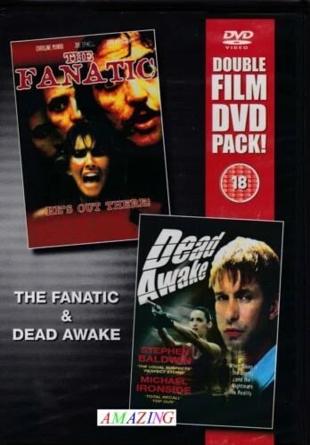 The Fanatic/Dead Awake DVD Thriller & Mystery (1986) Joe Spinell Brand New