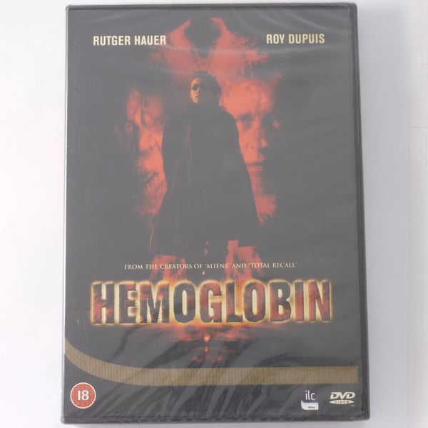 Hemoglobin DVD (2000) Rutger Hauer Svatek Bloodline Films Horror/Sci-fi Film Brand New