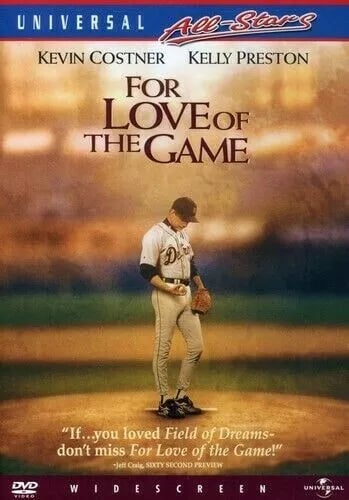 For Love of the Game DVD Kevin Costner Baseball Movie Region 1 USA Import Brand New For Love of the Game DVD Kevin Costner Baseball Movie Region 1 USA Import Brand New