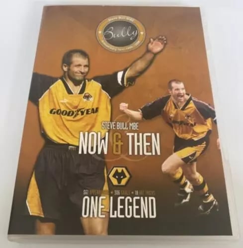 Steve Bull MBE ~ Now & Then DVD Brand New