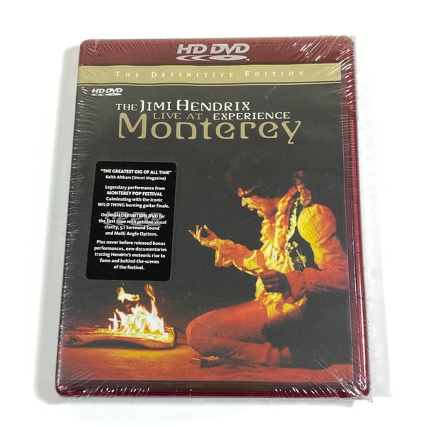 The Jimi Hendrix Experience Live At Monterey HD DVD Brand New
