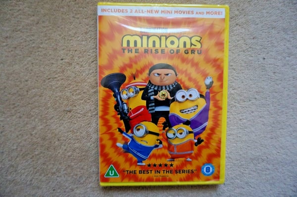 MINIONS THE RISE OF GRU DVD Brand New MINIONS THE RISE OF GRU DVD Brand New
