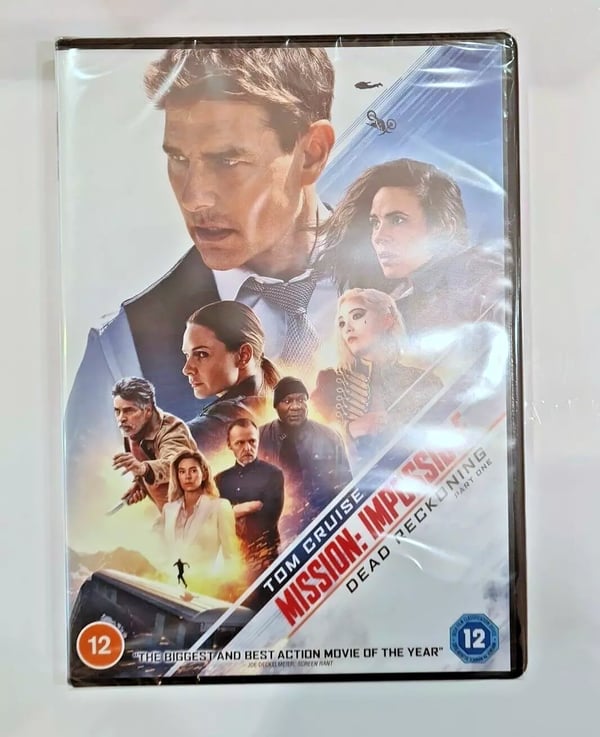MISSION IMPOSSIBLE DEAD RECKONING PART ONE DVD Brand New