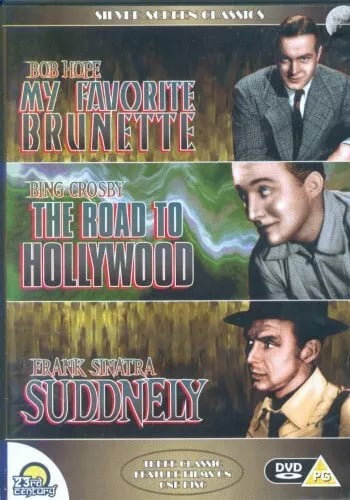 Drama DVD: My Favourite Brunette / The Road to Hollywood / Suddenly - Frank Sinatra Drama DVD: My Favourite Brunette / The Road to Hollywood / Suddenly - Frank Sinatra
