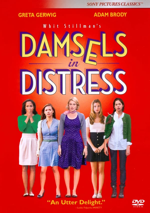 Damsels in Distress (DVD) – Komedie med Greta Gerwig (2011) Region 1 NTSC
