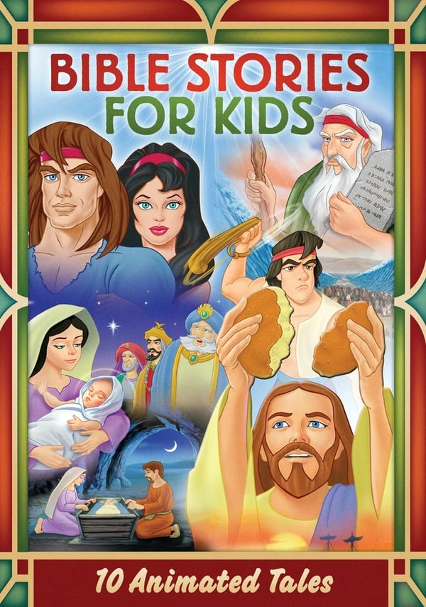Bibelhistorier for barn: 10 animerte fortellinger [DVD]